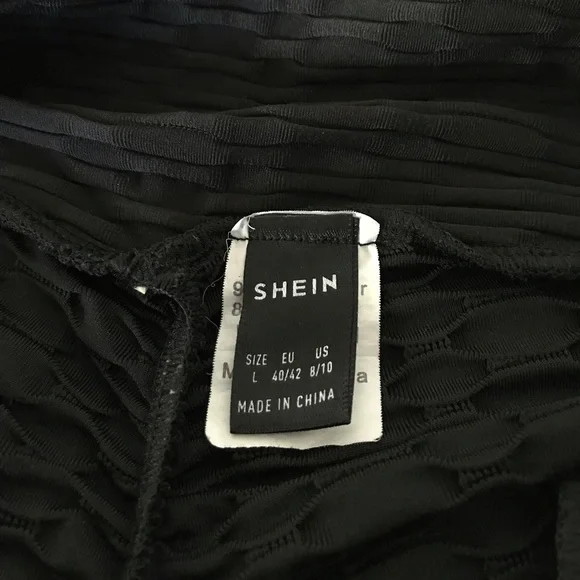 SHEIN Solid Textured Sports Leggings with Phone Pocket - Picture 12 of 16